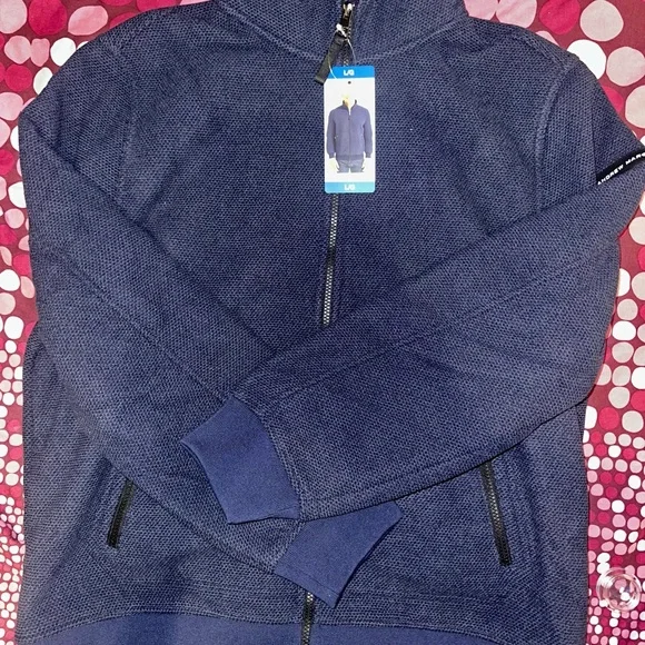 Andrew Marc Navy Performance Jacket - Picture 2 of 3